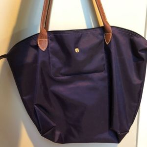 Large Purple Longchamp